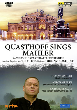 Quasthoff sings Mahler von Mahler,  Gustav, Mehta,  Zubin, Quasthoff,  Thomas, Strauss,  Richard, Webern,  Anton