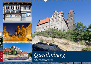 Quedlinburg – Pittoreskes Kleinod (Wandkalender 2021 DIN A2 quer) von boeTtchEr,  U