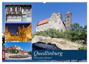 Quedlinburg – Pittoreskes Kleinod (Wandkalender 2024 DIN A2 quer), CALVENDO Monatskalender von boeTtchEr,  U