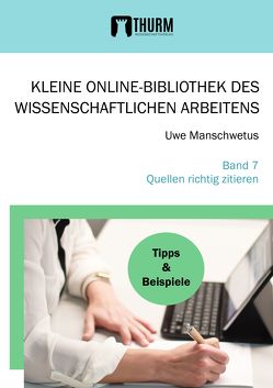 Quellen richtig zitieren von Uwe,  Manschwetus