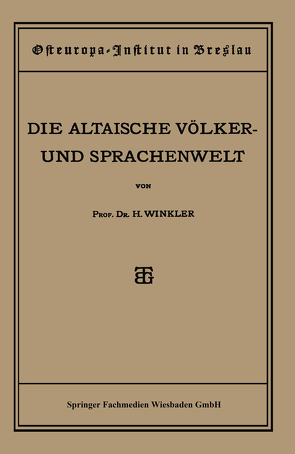 Quellen und Studien von Winkler,  Heinrich