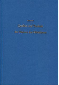 Quellen und Technik der Fresko-, Öl- und Tempera-Malerei des Mittelalters von Berger,  Ernst