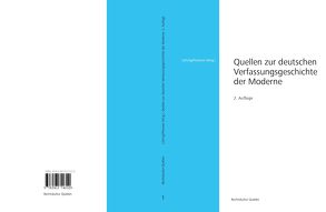 Quellen zur deutschen Verfassungsgeschichte der Moderne von Löhnig,  Martin, Preisner,  Mareike