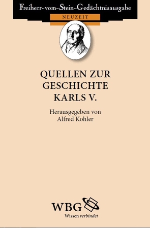 Quellen zur Geschichte Karls V. von Kohler,  Alfred