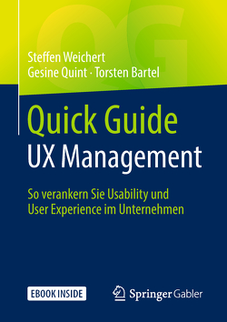 Quick Guide UX Management von Bartel,  Torsten, Quint,  Gesine, Weichert,  Steffen