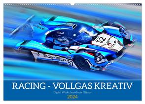 Racing – Vollgas kreativ (Wandkalender 2024 DIN A2 quer), CALVENDO Monatskalender von Glineur,  Jean-Louis