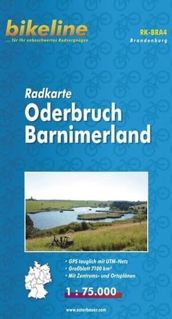 Radkarte Oderbruch Barnimerland von Esterbauer Verlag