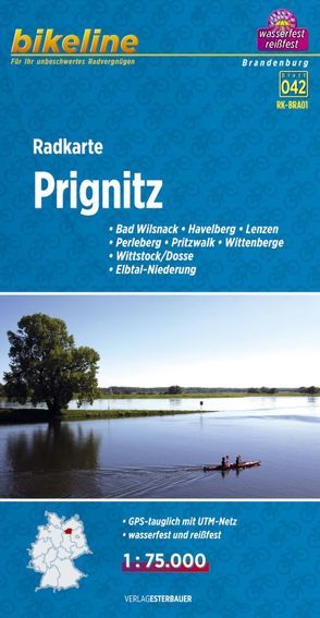 Radkarte Prignitz (RK-BRA01) von Esterbauer Verlag