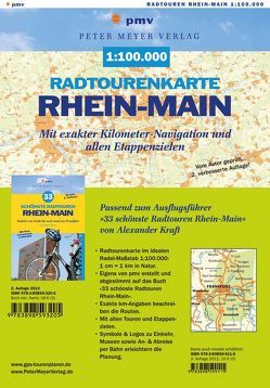 Radtourenkarte Rhein-Main 1:100.000