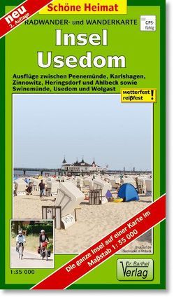 Radwander- und Wanderkarte Insel Usedom