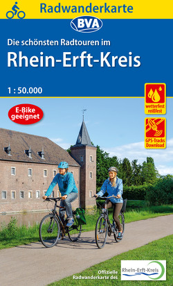 Radwanderkarte BVA Die schönsten Radtouren im Rhein-Erft-Kreis 1:50.000, reiß- und wetterfest, GPS-Tracks Download