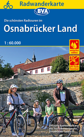 Radwanderkarte BVA Radwandern im Osnabrücker Land 1:60.000, reiß- und wetterfest, GPS-Tracks Download