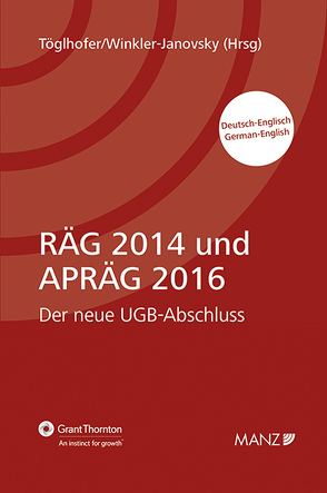 RÄG 2014 und APRÄG 2016 von Töglhofer,  Josef, Winkler-Janovsky,  Alexandra