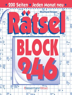 Rätselblock 246 (5 Exemplare à 2,99 €) von Krüger,  Eberhard