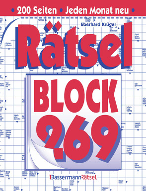 Rätselblock 269 (5 Exemplare à 2,99 €) von Krüger,  Eberhard