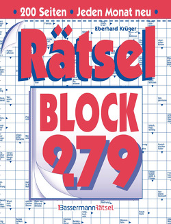 Rätselblock 279 (5 Exemplare à 2,99 €) von Krüger,  Eberhard