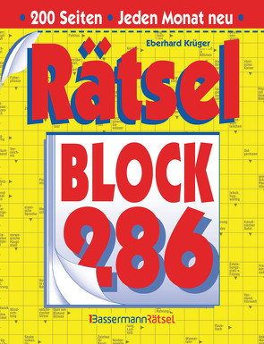 Rätselblock 286 (5 Exemplare à 2,99 €) von Krüger,  Eberhard