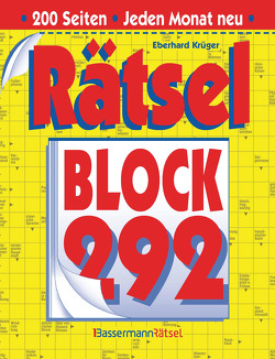 Rätselblock 292 (5 Exemplare à 2,99 €) von Krüger,  Eberhard