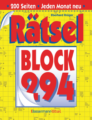 Rätselblock 294 (5 Exemplare à 2,99 €) von Krüger,  Eberhard