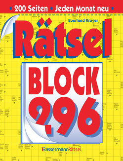 Rätselblock 296 (5 Exemplare à 2,99 €) von Krüger,  Eberhard