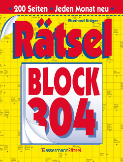 Rätselblock 304 (5 Exemplare à 2,99 €) von Krüger,  Eberhard