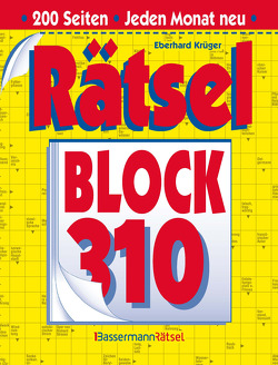 Rätselblock 310 (5 Exemplare à 2,99 €) von Krüger,  Eberhard