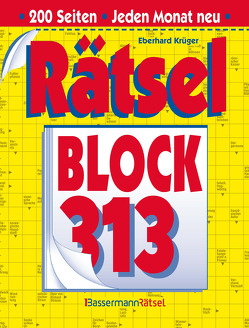 Rätselblock 313 (5 Exemplare à 2,99 €) von Krüger,  Eberhard