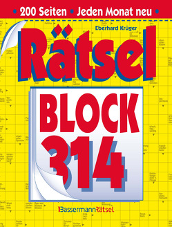 Rätselblock 314 (5 Exemplare à 2,99 €) von Krüger,  Eberhard