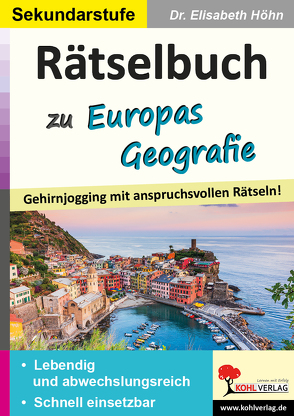 Rätselbuch zu Europas Geografie von Höhn,  Elisabeth