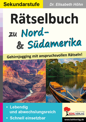 Rätselbuch zu Nord- & Südamerika von Höhn,  Elisabeth