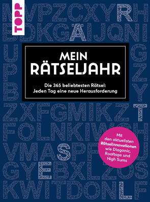 Mein Rätseljahr – Die 365 beliebtesten Rätsel: Jeden Tag eine neue Herausforderung von frechverlag, Precht,  Thade