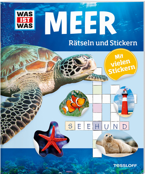 WAS IST WAS Rätseln und Stickern: Meer von Hebler,  Lisa, Winterstein,  Felicia