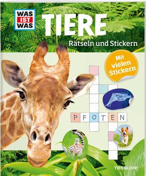 WAS IST WAS Rätseln und Stickern: Tiere von Lehnert,  Lorena, Winterstein,  Felicia