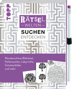 Rätselwelten – Rätseln, Suchen & Entdecken: Wunderschöne Bildrätsel, Fehlersuchen, Labyrinthe, Schattenbilder und mehr von Heine,  Stefan Rätselwelten – Rätseln, Suchen & Entdecken: Wunderschöne Bildrätsel, Fehlersuchen, Labyrinthe, Schattenbilder und mehr von Heine,  Stefan