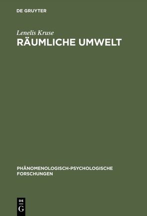 Räumliche Umwelt von Kruse,  Lenelis