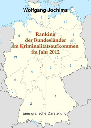 Ranking der Bundesländer in der Kriminalitätsbelastung im Jahr 2012 von Jochims,  Wolfgang