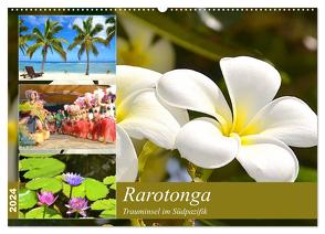 Rarotonga – Trauminsel im Südpazifik. (Wandkalender 2024 DIN A2 quer), CALVENDO Monatskalender von Schwarze,  Nina