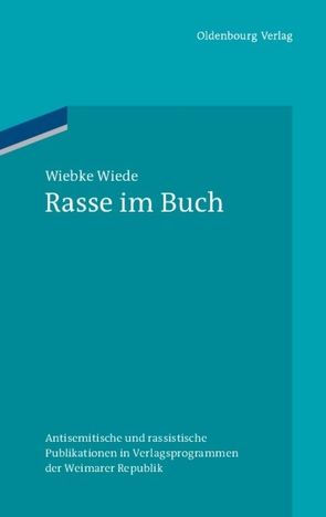 Rasse im Buch von Wiede,  Wiebke