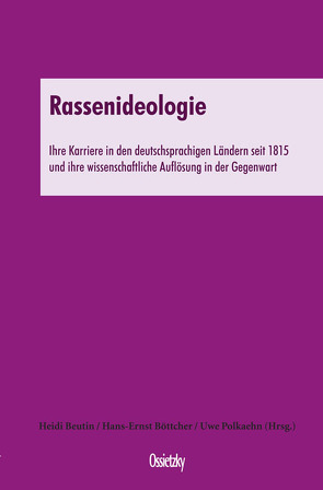 Rassenideologie von Beutin,  Heidi, Böttcher,  Hans-Ernst, Polkaehn,  Uwe