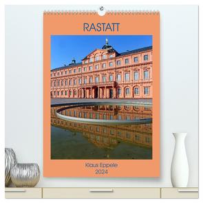 RASTATT (hochwertiger Premium Wandkalender 2024 DIN A2 hoch), Kunstdruck in Hochglanz von Eppele,  Klaus