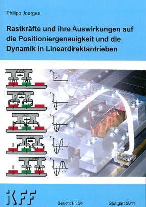 Rastkräfte und ihre Auswirkungen auf die Positioniergenauigkeit und die Dynamik in Lineardirektantrieben von Joerges,  Philipp