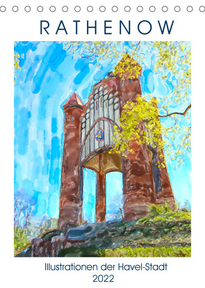 Rathenow – Illustrationen der Havel-Stadt (Tischkalender 2022 DIN A5 hoch) von Frost,  Anja