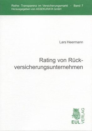 Rating von Rückversicherungsunternehmen von Heermann,  Lars