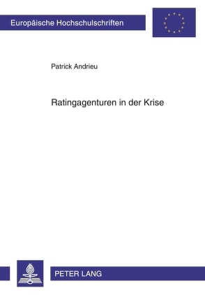 Ratingagenturen in der Krise von Andrieu,  Patrick