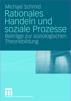 Rationales Handeln und soziale Prozesse von Schmid,  Michael