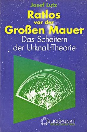 Ratlos vor der Grossen Mauer von Lutz,  Josef