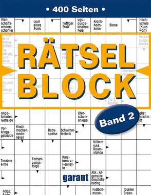 Rätselblock Band 2 von garant Verlag GmbH