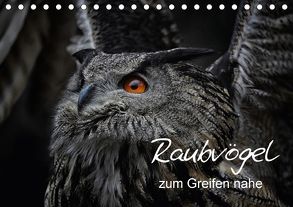 Raubvögel zum Greifen nahe (Tischkalender 2018 DIN A5 quer) von Milfeit,  Michael