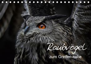 Raubvögel zum Greifen nahe (Tischkalender 2019 DIN A5 quer) von Milfeit,  Michael