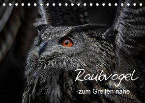 Raubvögel zum Greifen nahe (Tischkalender 2023 DIN A5 quer) von Milfeit,  Michael